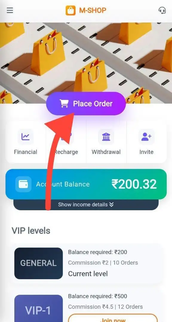M Shop App